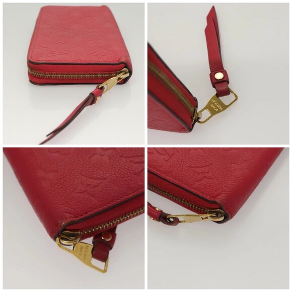 LOUIS VUITTON Monogram Empreinte Zippy Wallet Glenard M83639 LV Auth 121941 - Picture 16 of 16